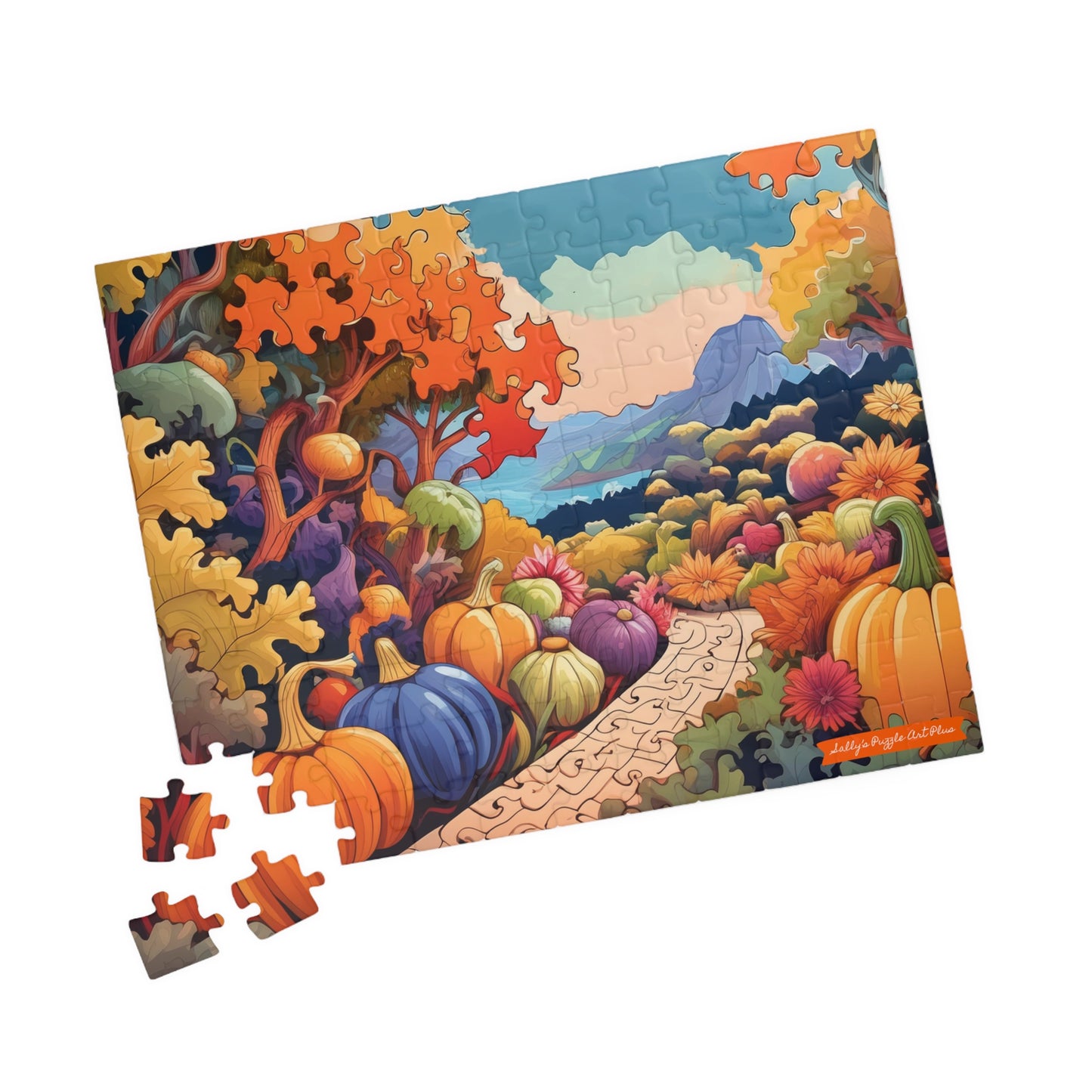 PIECEFUL PUZZLE PATH: 110-Piece Jigsaw Puzzle