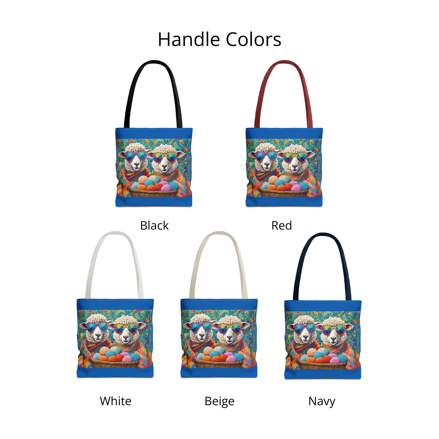 TWO HIP SHEEP Tote Bag