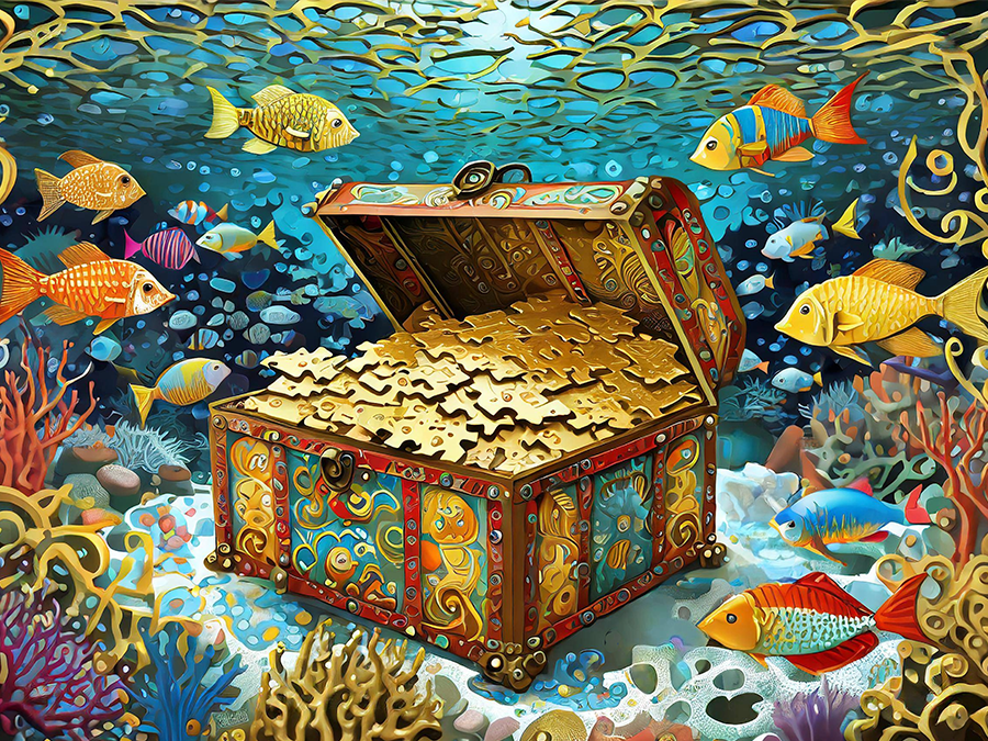 PUZZLING ANIMALS 2026 WALL CALENDAR