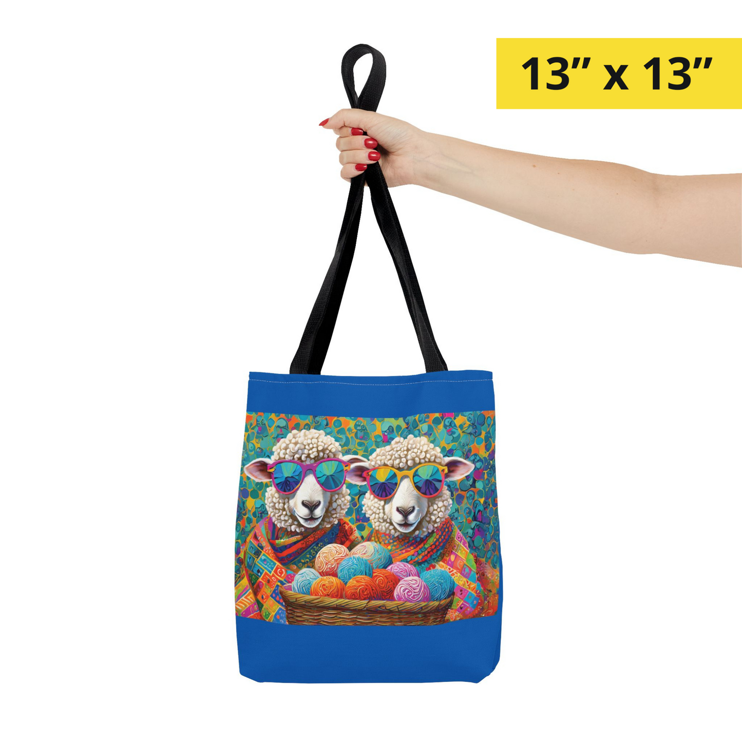TWO HIP SHEEP Tote Bag