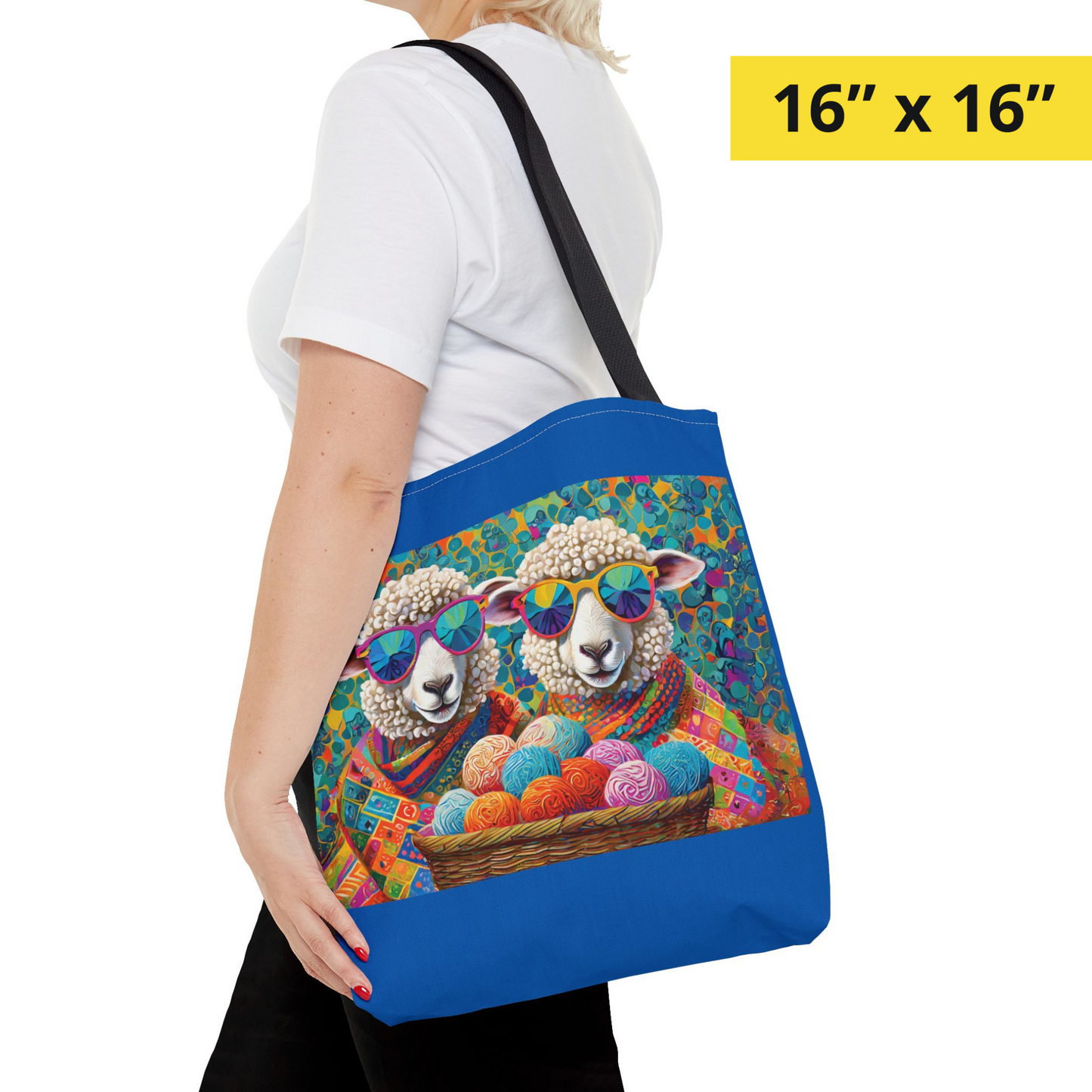 TWO HIP SHEEP Tote Bag