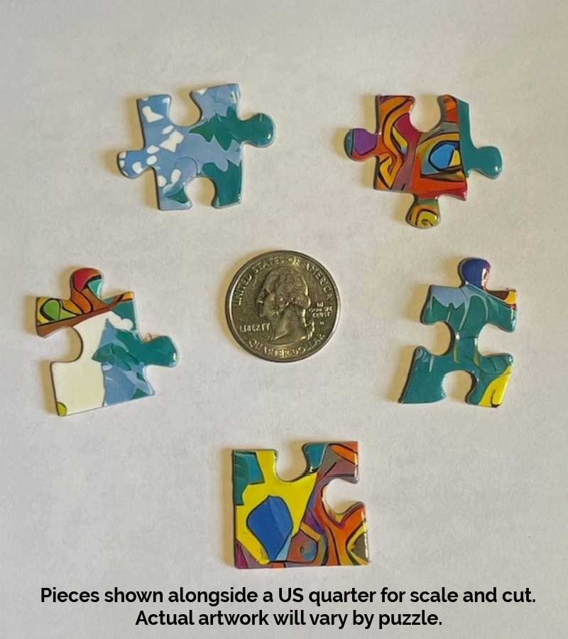 A Puzzler's Best Friend 110-Piece Jigsaw Puzzle