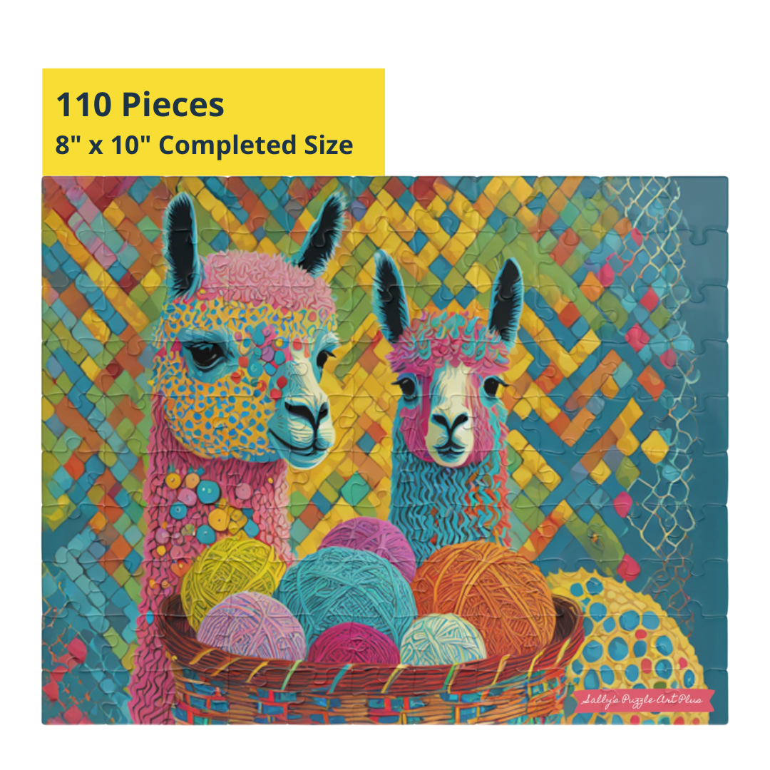 MAGIC MOSAIC: 110-Piece Jigsaw Puzzle