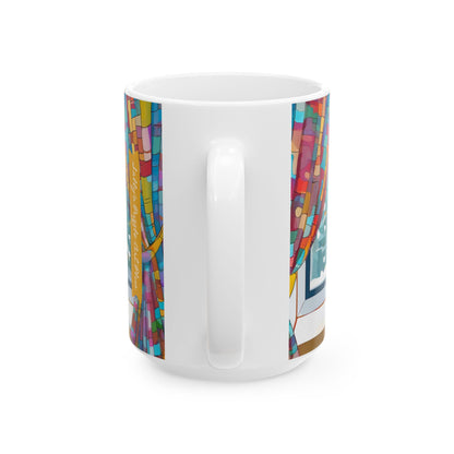 PUZZLER'S WINTER BOOKS  Mug (11 oz & 15 oz)