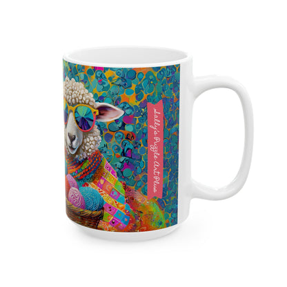 TWO HIP SHEEP Mug (11 Oz  & 15 Oz)