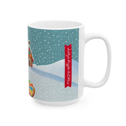 GINGERBREAD PUZZLE PATH Mug (11 Oz & 15 Oz)