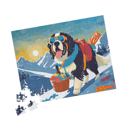 A Puzzler's Best Friend 110-Piece Jigsaw Puzzle