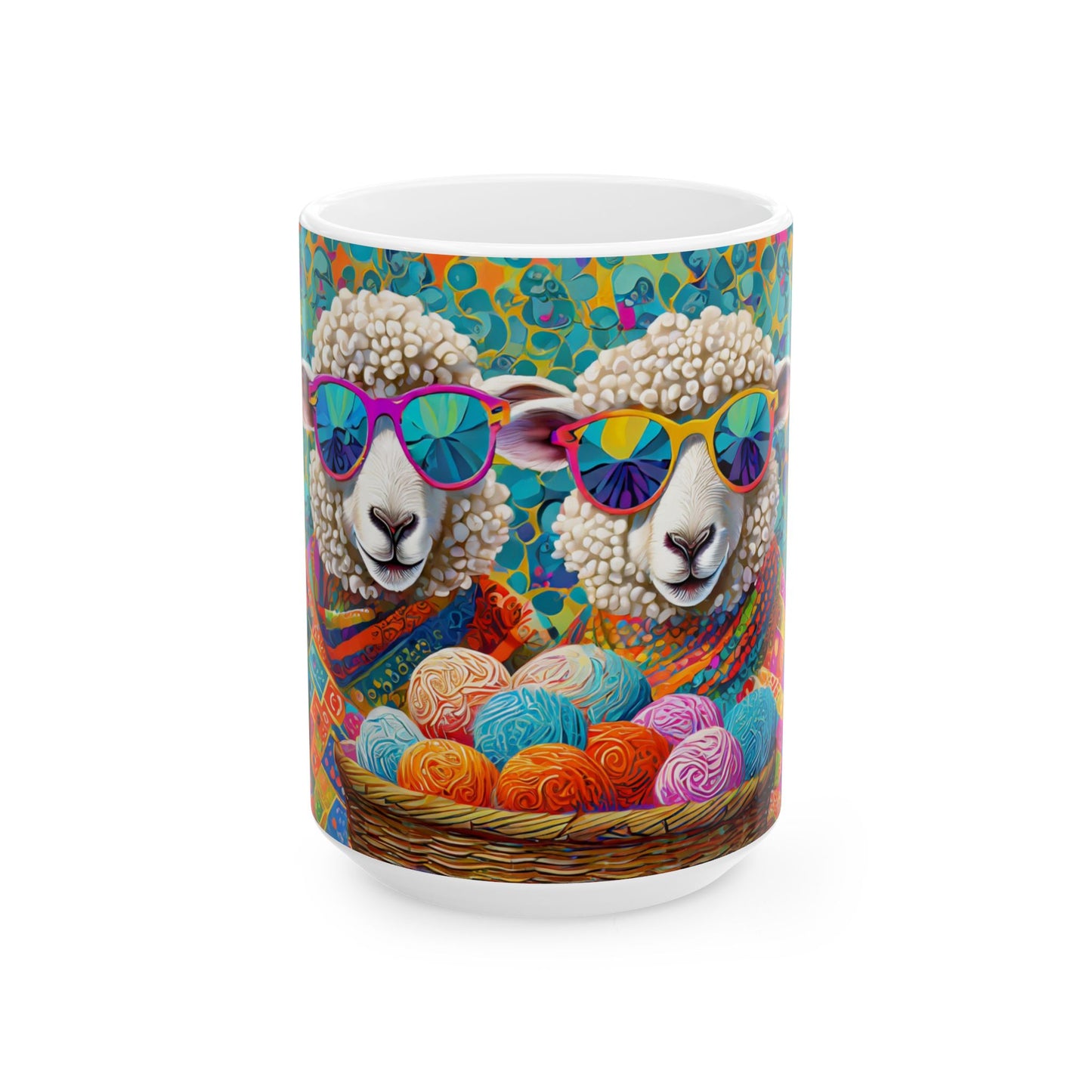 TWO HIP SHEEP Mug (11 Oz  & 15 Oz)