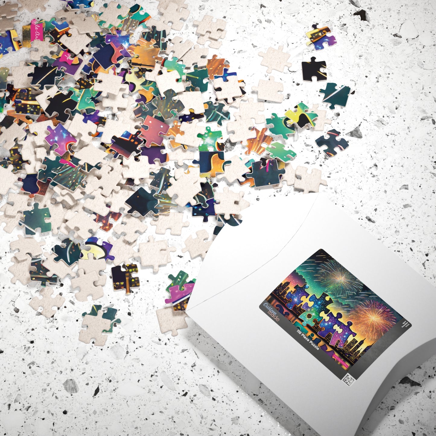 FIREWORKS!:  A Puzzle-Piece Pals 110-Piece Jigsaw Puzzle