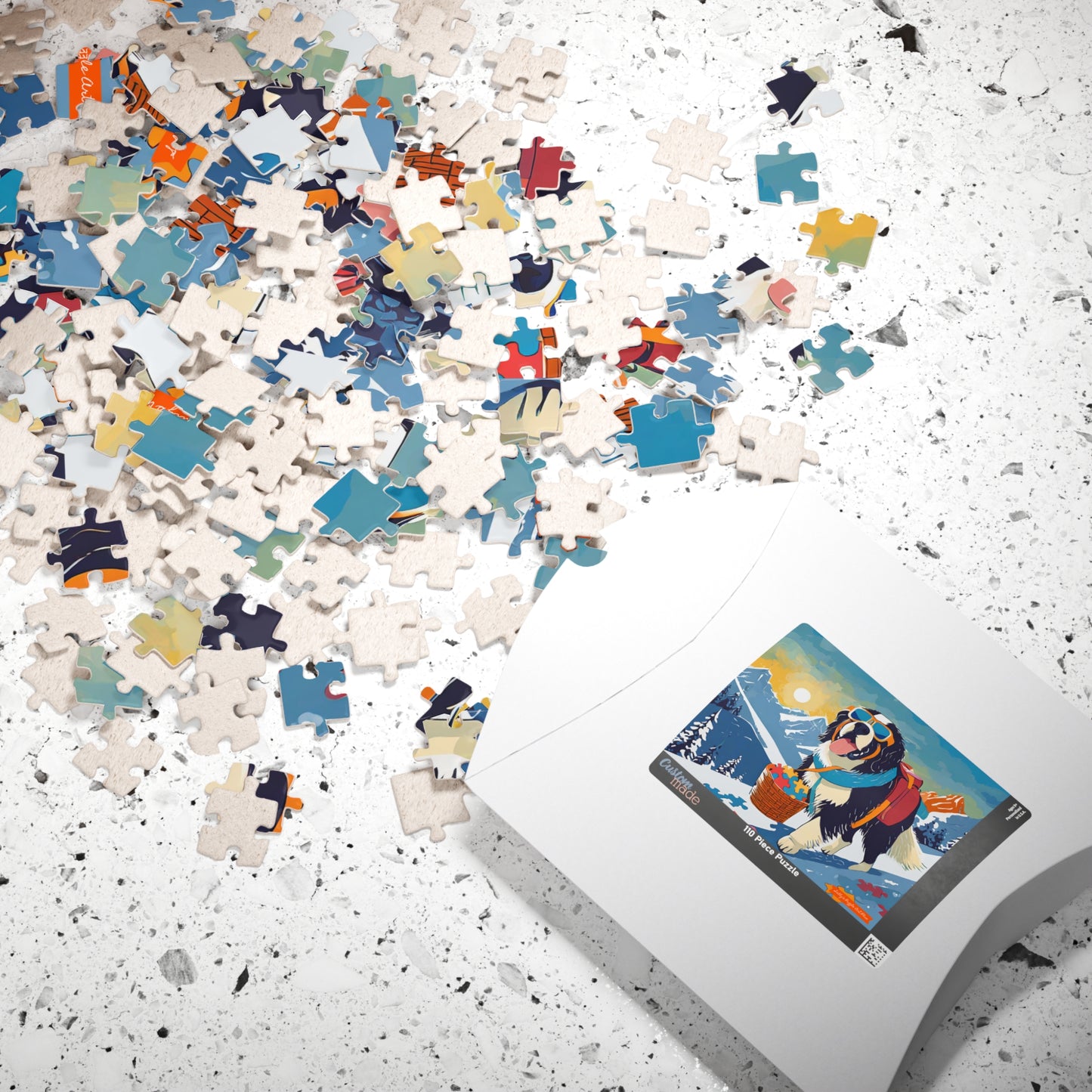 A Puzzler's Best Friend 110-Piece Jigsaw Puzzle