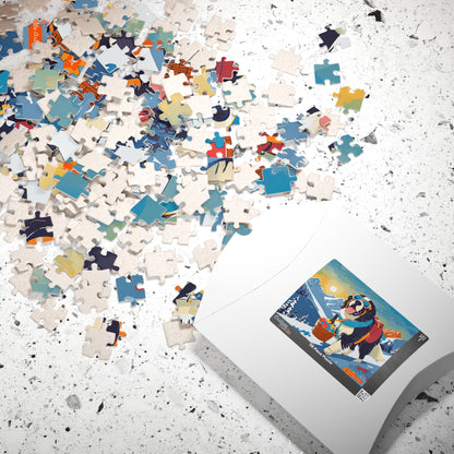 A Puzzler's Best Friend 110-Piece Jigsaw Puzzle