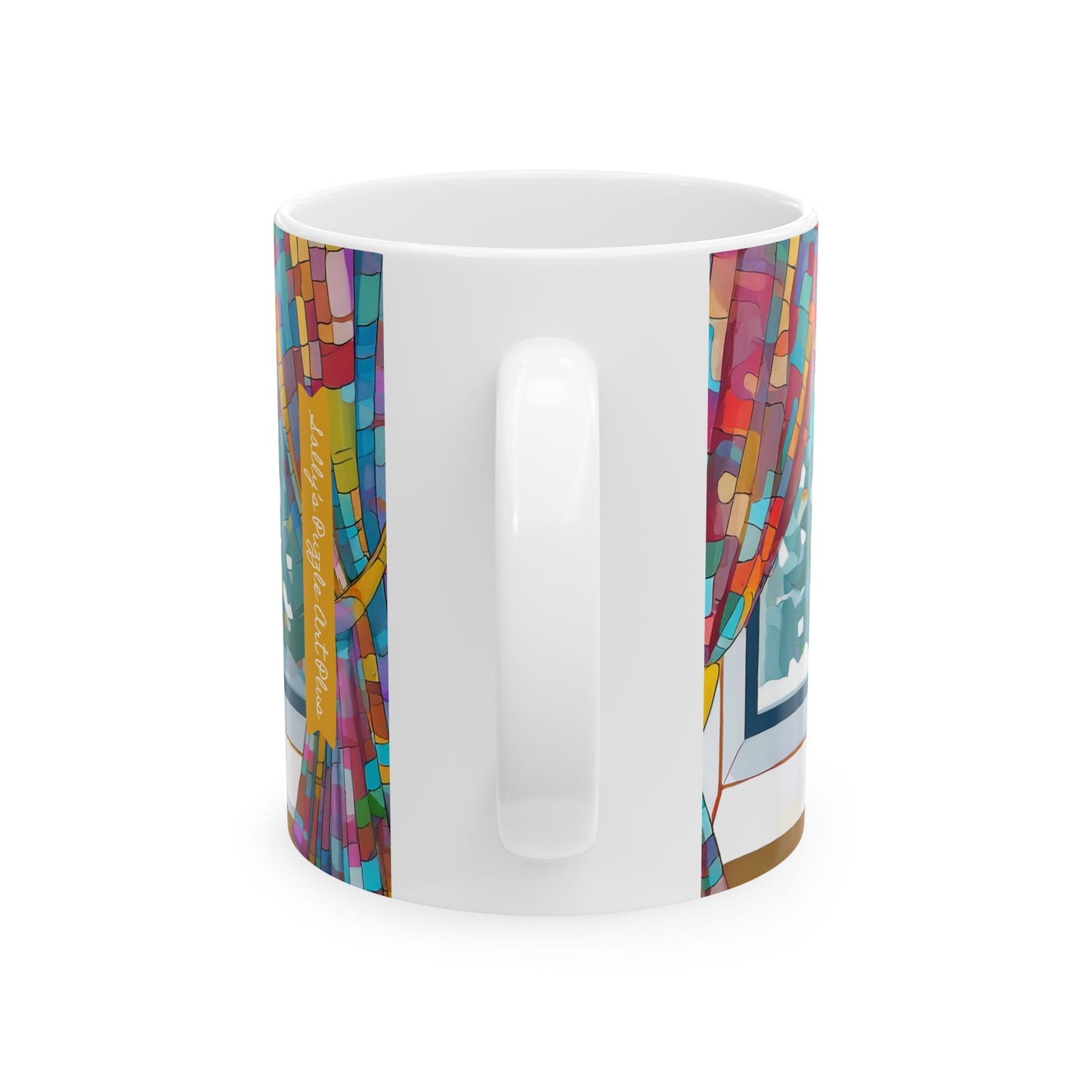 PUZZLER'S WINTER BOOKS  Mug (11 oz & 15 oz)