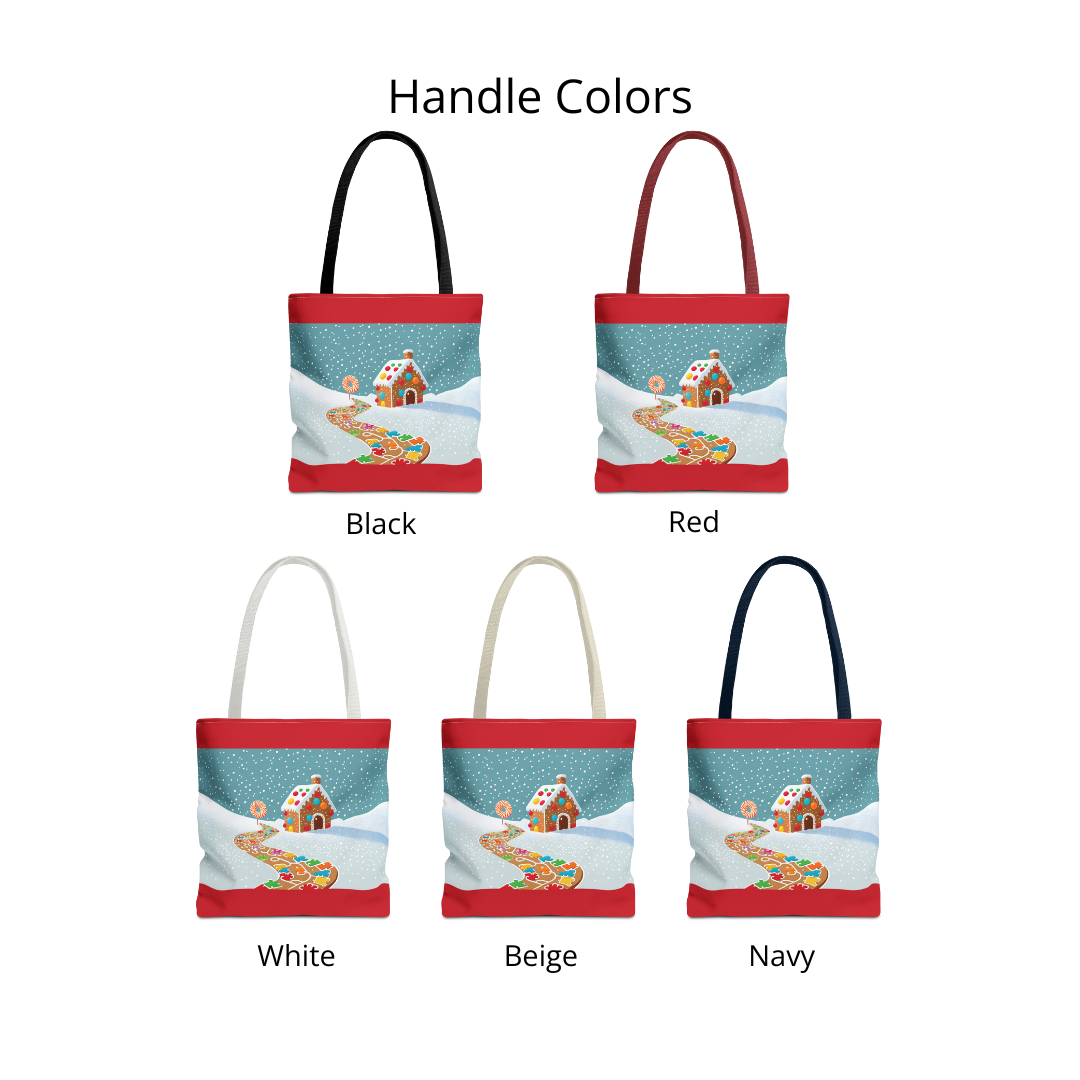 GINGERBREAD PUZZLE PATH Tote Bag