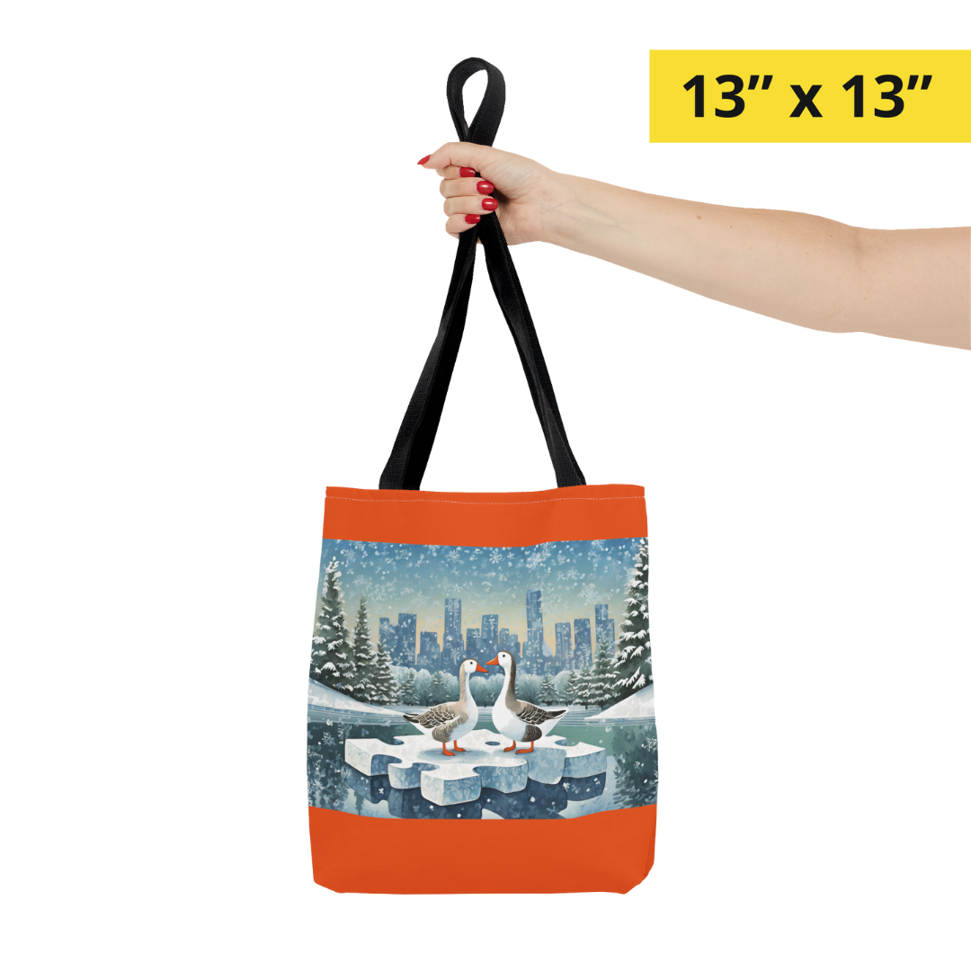 WINTER GEESE Tote Bag