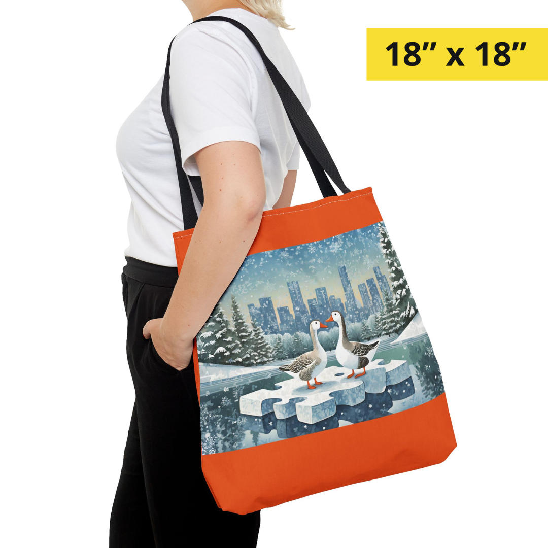 WINTER GEESE Tote Bag