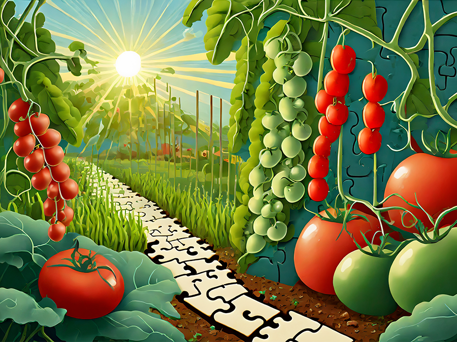 JIGSAW PUZZLER'S DELIGHT 2026 Wall Calendar