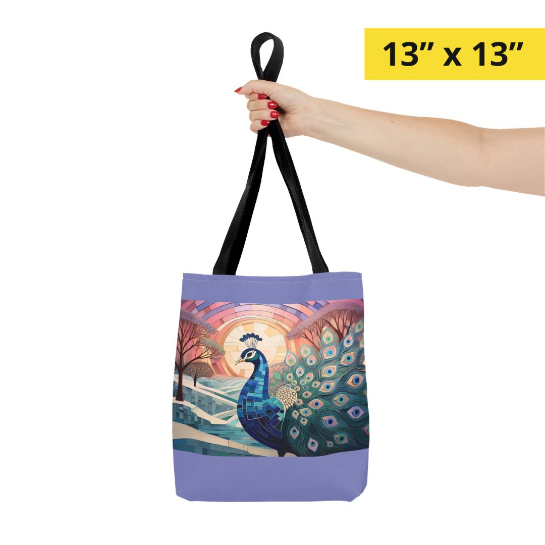Peacock Puzzle Dream Tote Bag