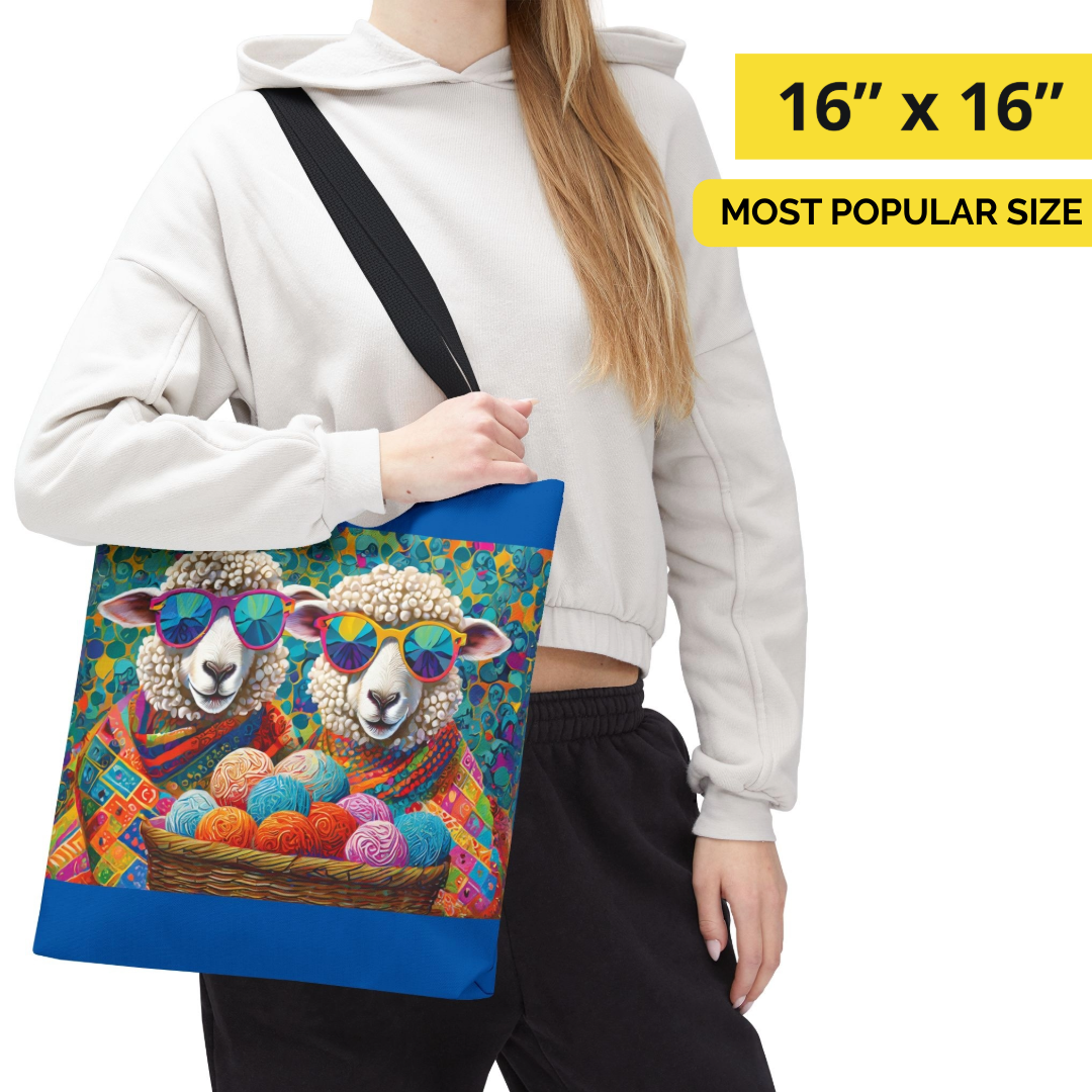 Two Hip Sheep Tote Bag