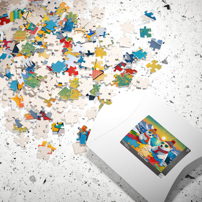 POLAR BEAR PUZZLERS 110-Piece Jigsaw Puzzle