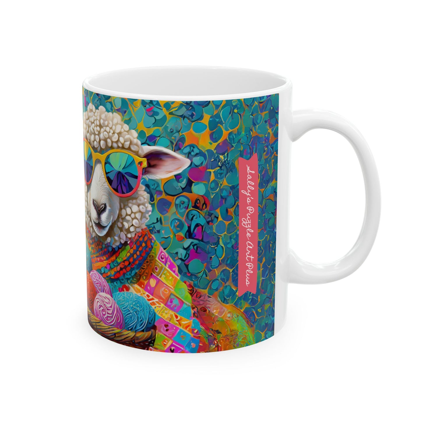 TWO HIP SHEEP Mug (11 Oz  & 15 Oz)