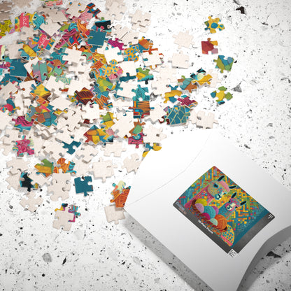 MAGIC MOSAIC: 110-Piece Jigsaw Puzzle