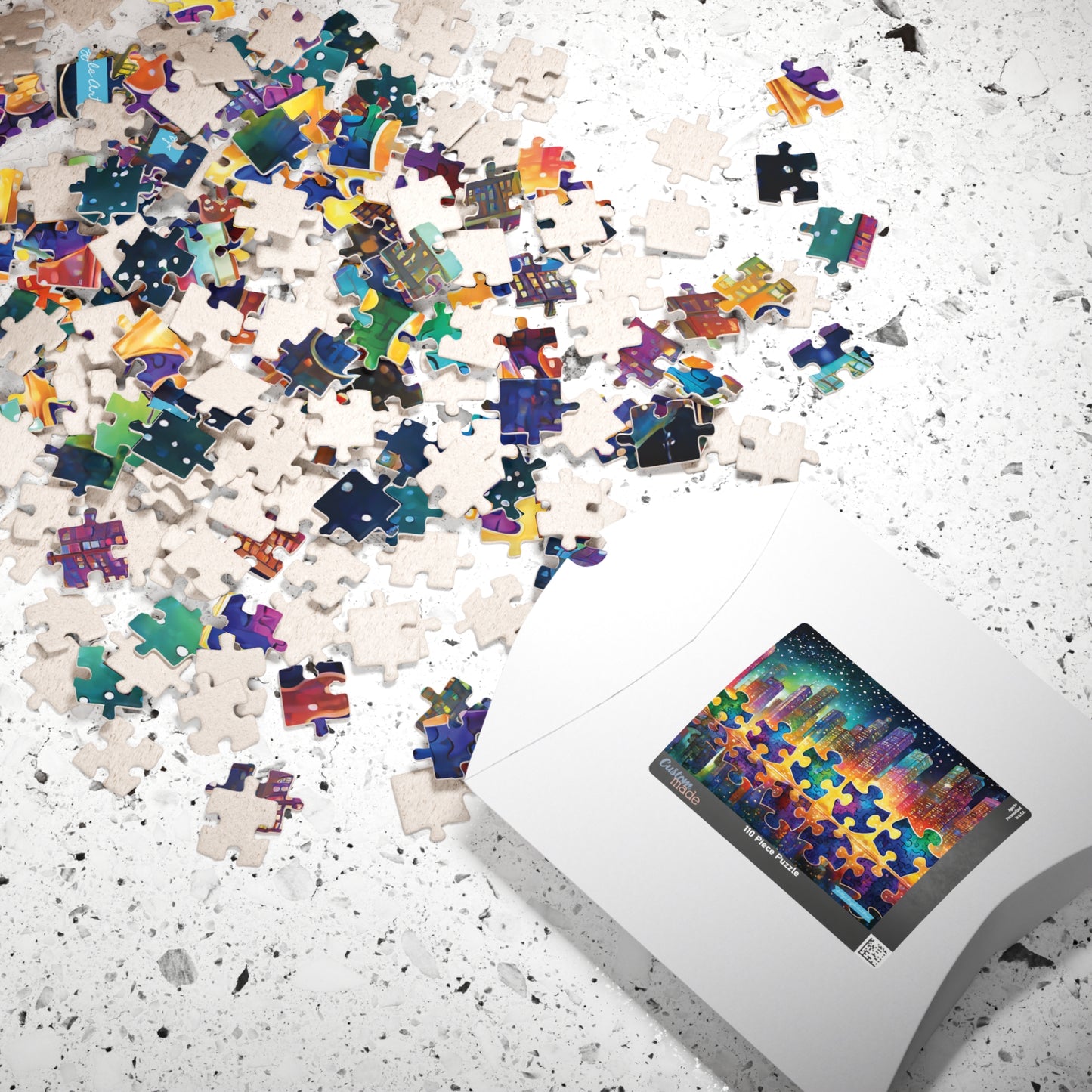 JUMP FOR JOY!  A Puzzle-Piece Pals 110-Piece Jigsaw Puzzle