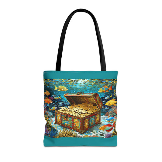 Jigsaw Puzzler's Treasure Chest Tote Bag