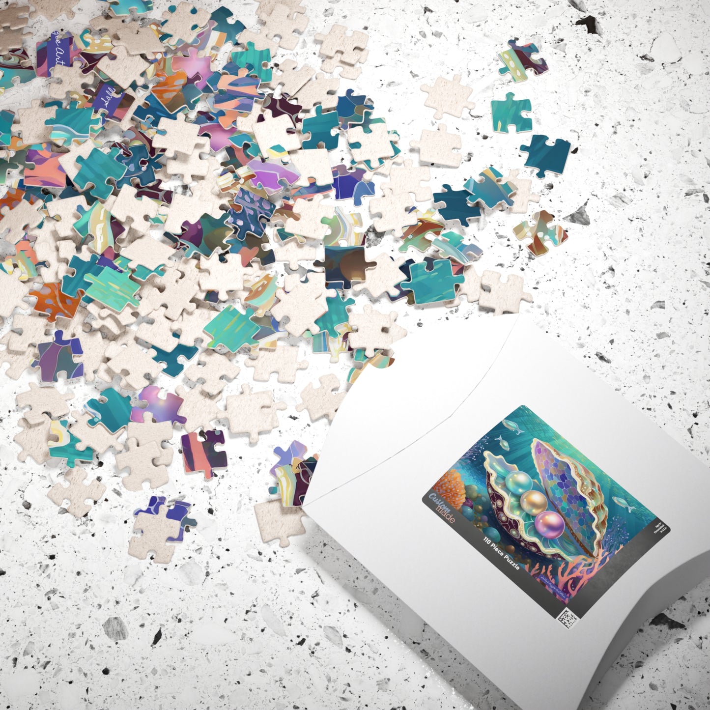 WILD PEARLS IN A PUZZLE  110-Piece Jigsaw Puzzle