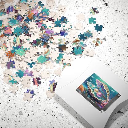 WILD PEARLS IN A PUZZLE  110-Piece Jigsaw Puzzle