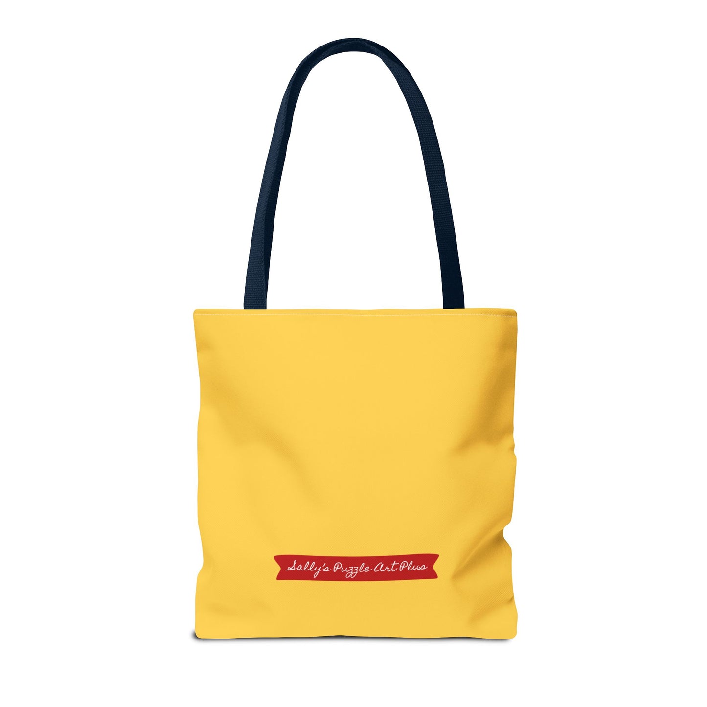 Tulips on Yellow Tote Bag