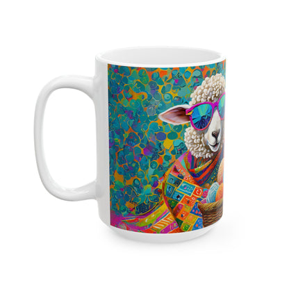TWO HIP SHEEP Mug (11 Oz  & 15 Oz)
