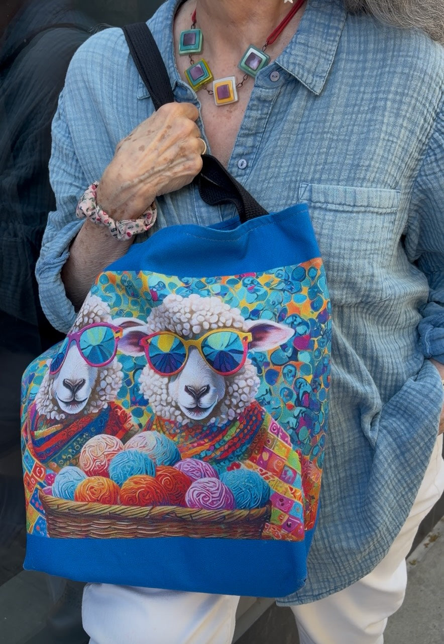Two Hip Sheep Tote Bag