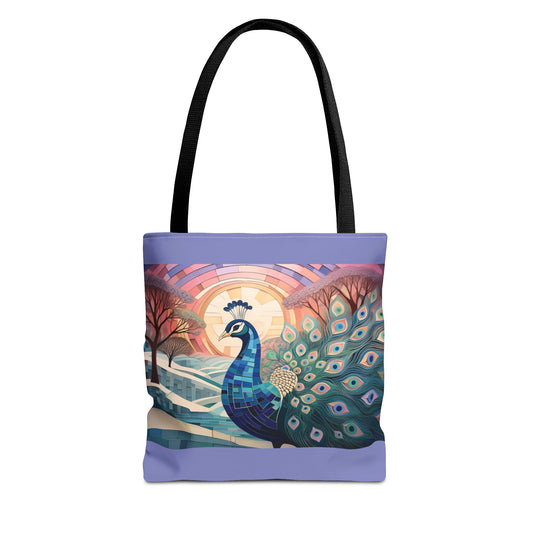 PEACOCK PUZZLE DREAM Tote Bag