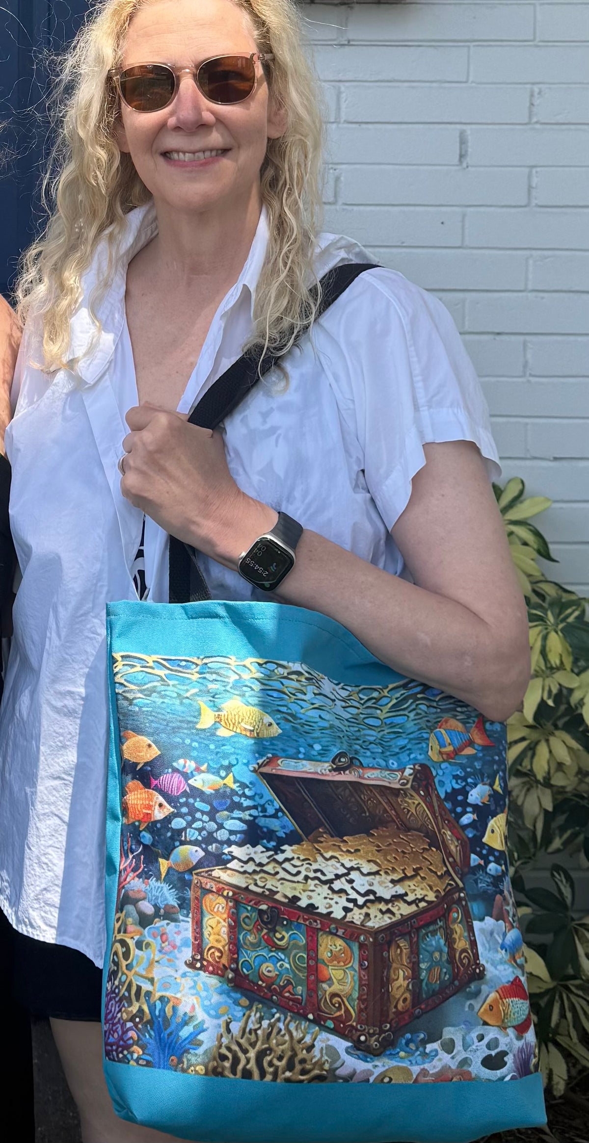 Jigsaw Puzzler's Treasure Chest Tote Bag