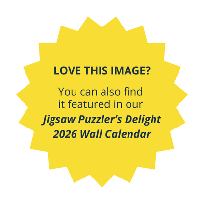 AUTUMN PUZZLE MARKET:  110-Piece Jigsaw Puzzle