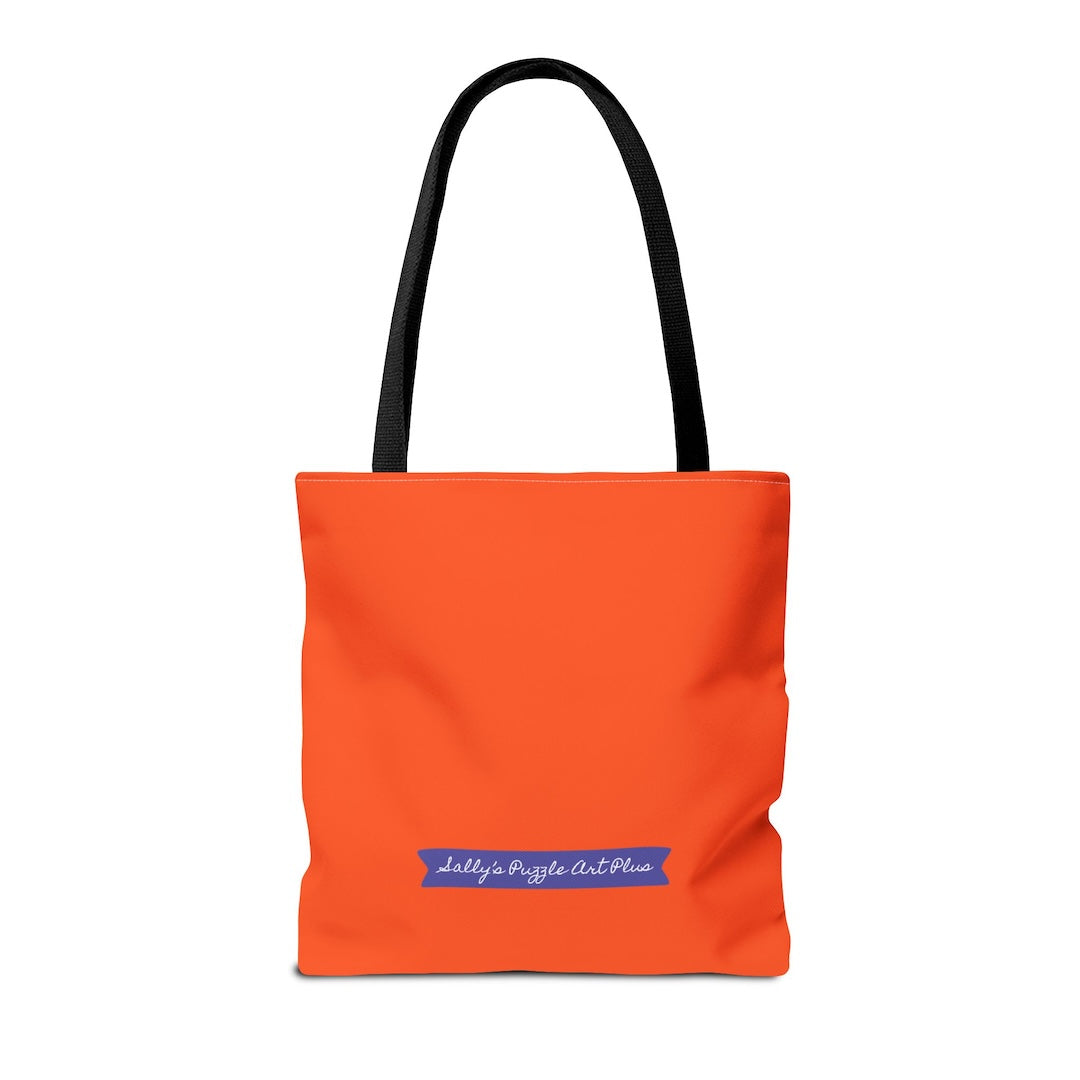 Pieceful Pumpkin Path Tote Bag