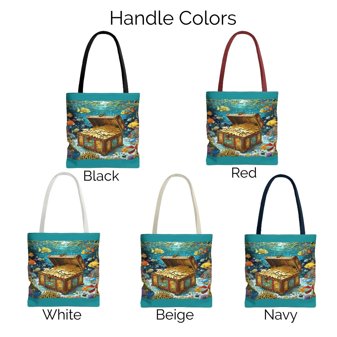 Jigsaw Puzzler's Treasure Chest Tote Bag