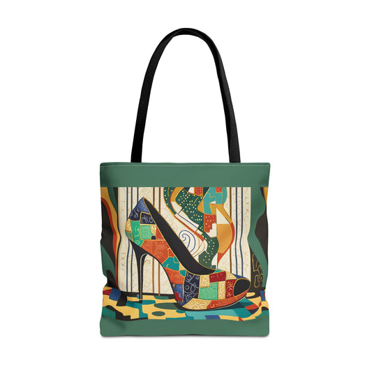 If the Shoe Fits Tote Bag  — Whimsical Shoe Illustration Tote
