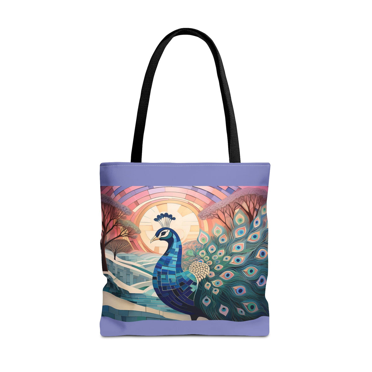 Peacock Puzzle Dream Tote Bag