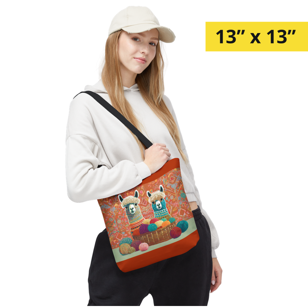 Terracotta Pals Llama Tote Bag