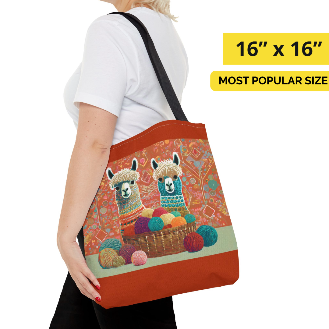 Terracotta Pals Llama Tote Bag