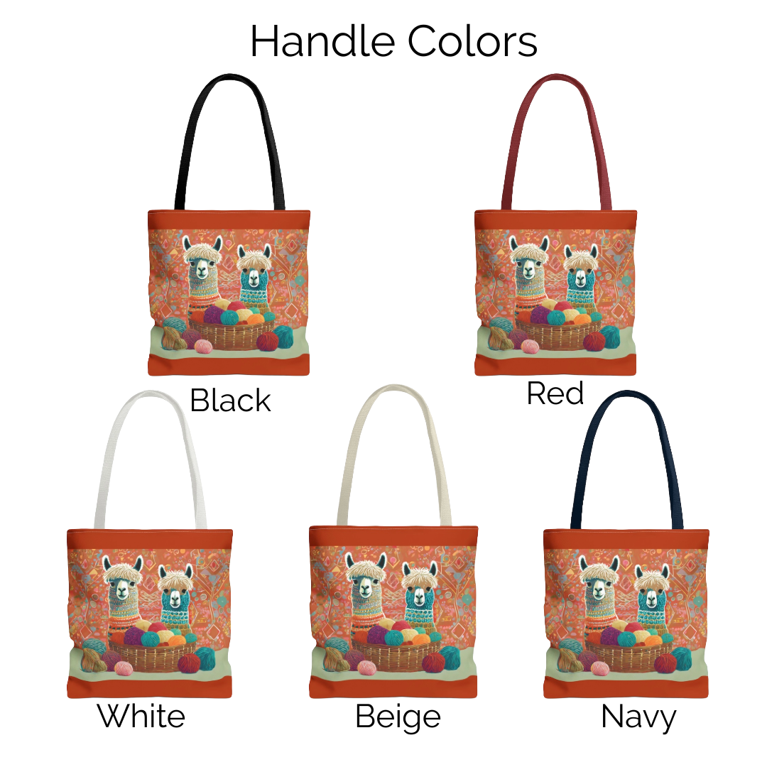 Terracotta Pals Llama Tote Bag